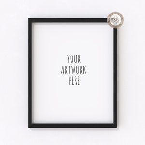 4:5 Ratio, 8x10 12x15 16x20 Portrait Frame Mockup, Black, Neutral Empty Background,Digital Item, Mock Up,Frame Template,PSD+PNG+JPG