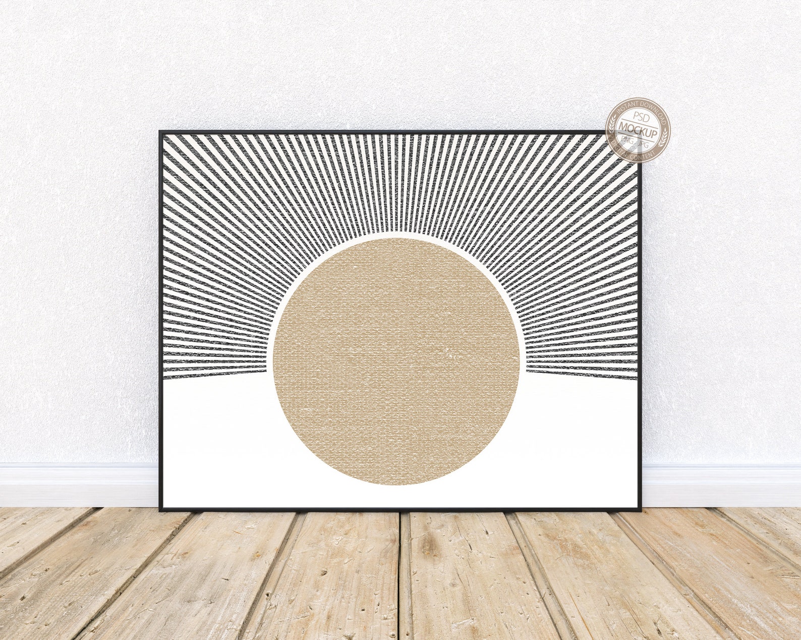 Download 11x14 22x28 Horizontal Frame Mockup 11 to 14 Ratio Black ...