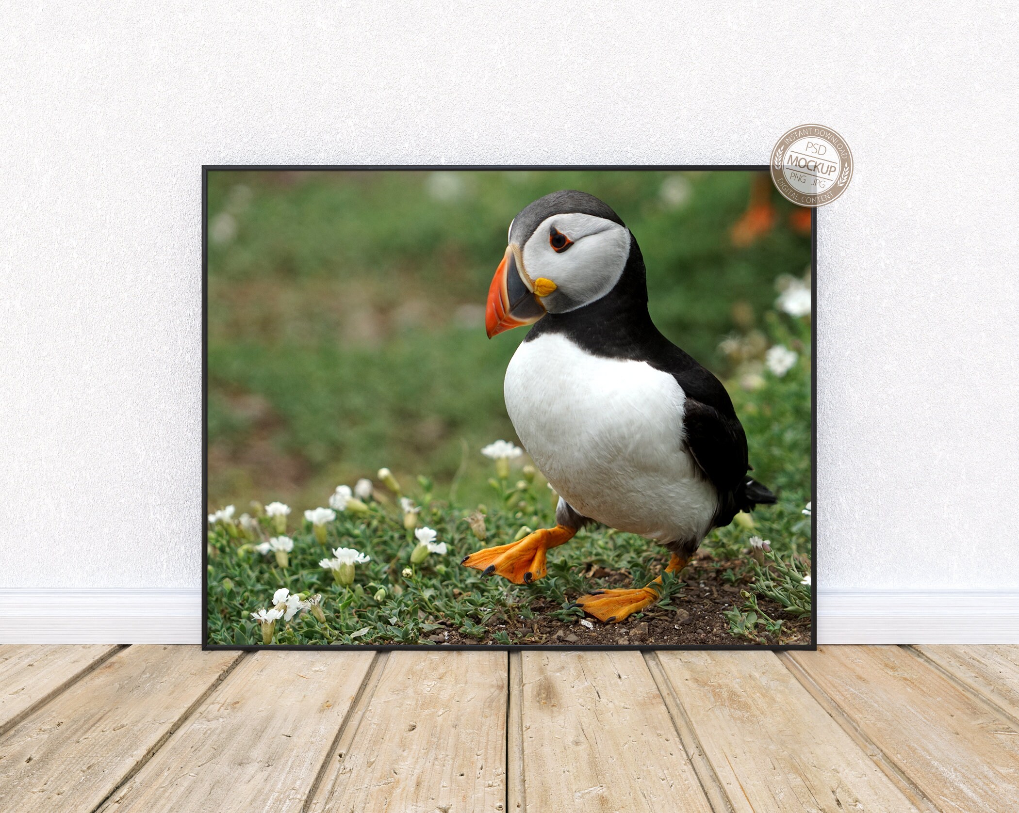 Download 11x14 22x28 Horizontal Frame Mockup 11 to 14 Ratio Black ...