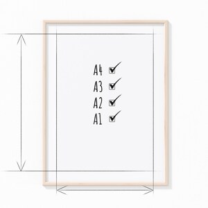 May include: A white framed checklist with four items, A1, A2, A3, and A4, each with a checkmark next to it.