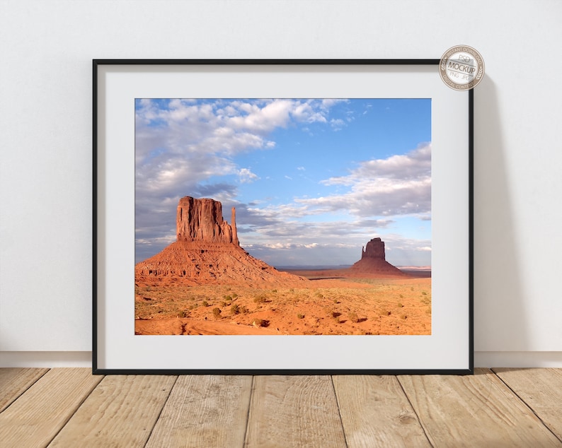 4:5 Ratio 8x10 12x15 16x20 Horizontal Black Frame Mockup | Etsy