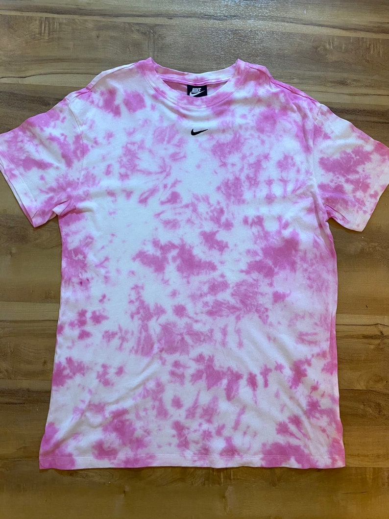 pink nike t shirt dress