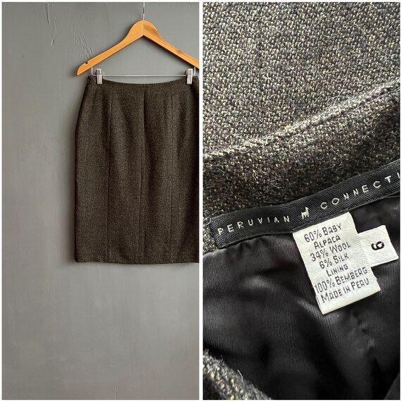 vintage Aipaca skirt
