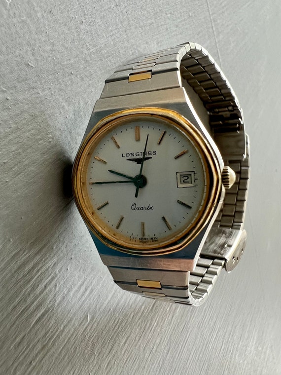 Vintage 1980’s Longines Quartz 111 Swiss 1630 Bi-Meta… - Gem