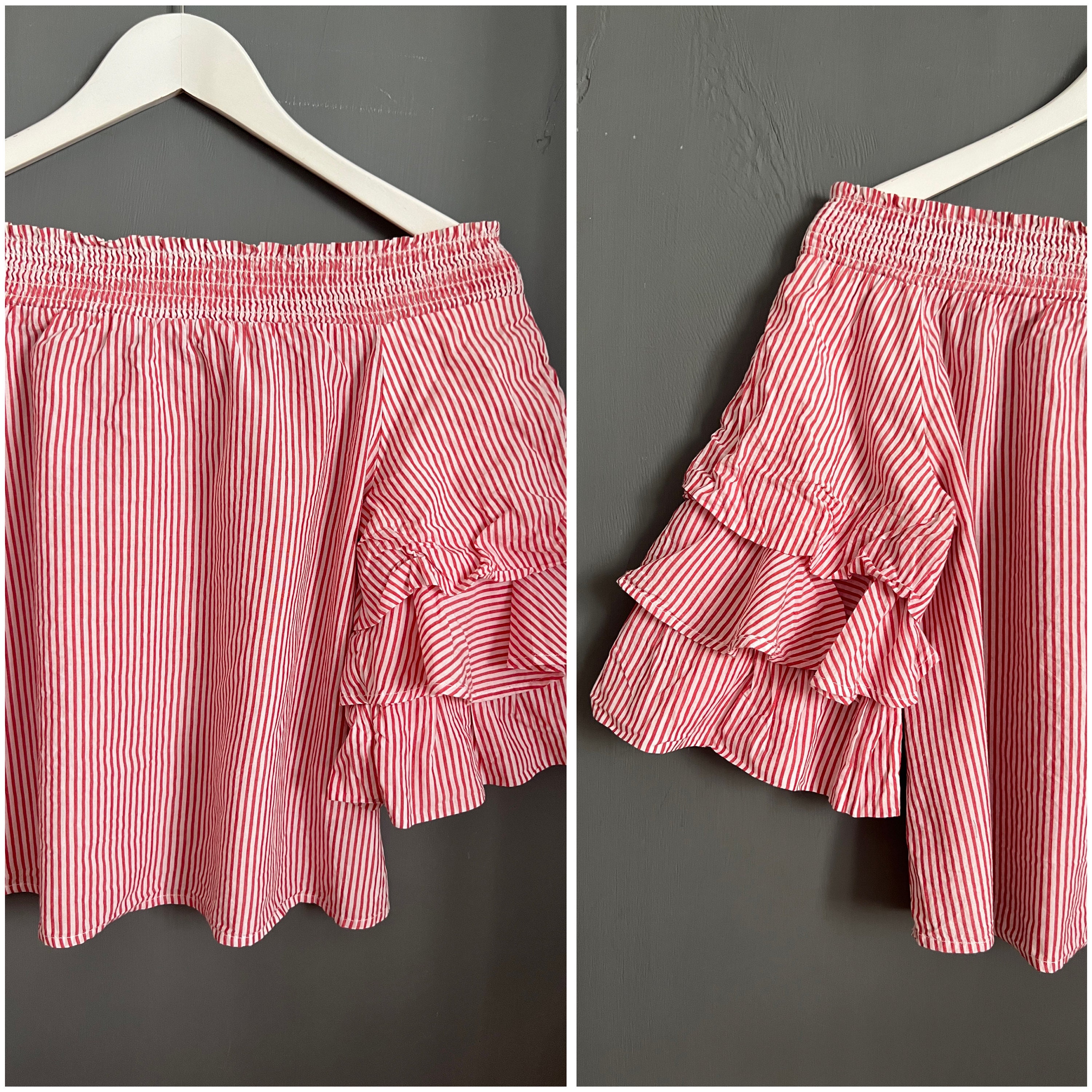 トップス theredthread S drop off shoulder tops S drop off shoulder tops ザレッドスレッド