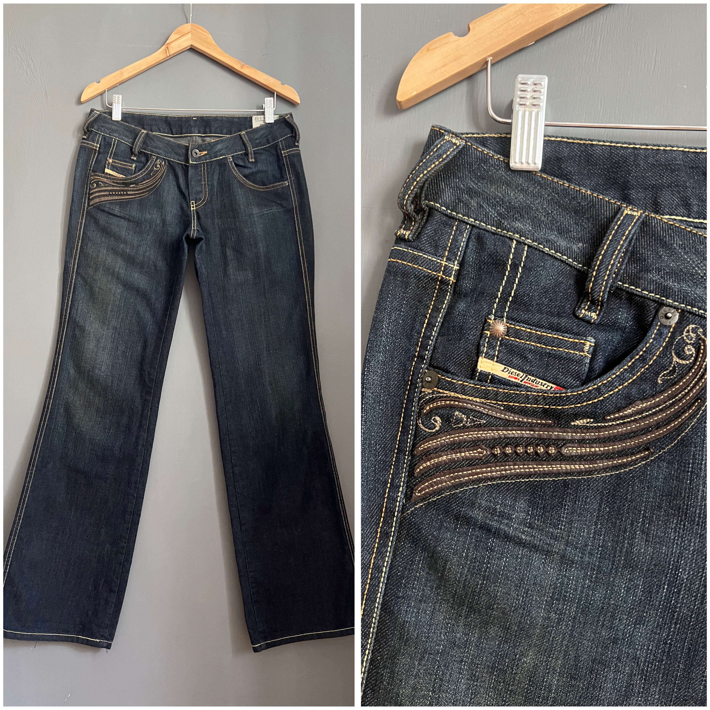 DIESEL RUKY フレアパンツ W28 L30 DIESEL｜ディーゼルのデニムパンツ 