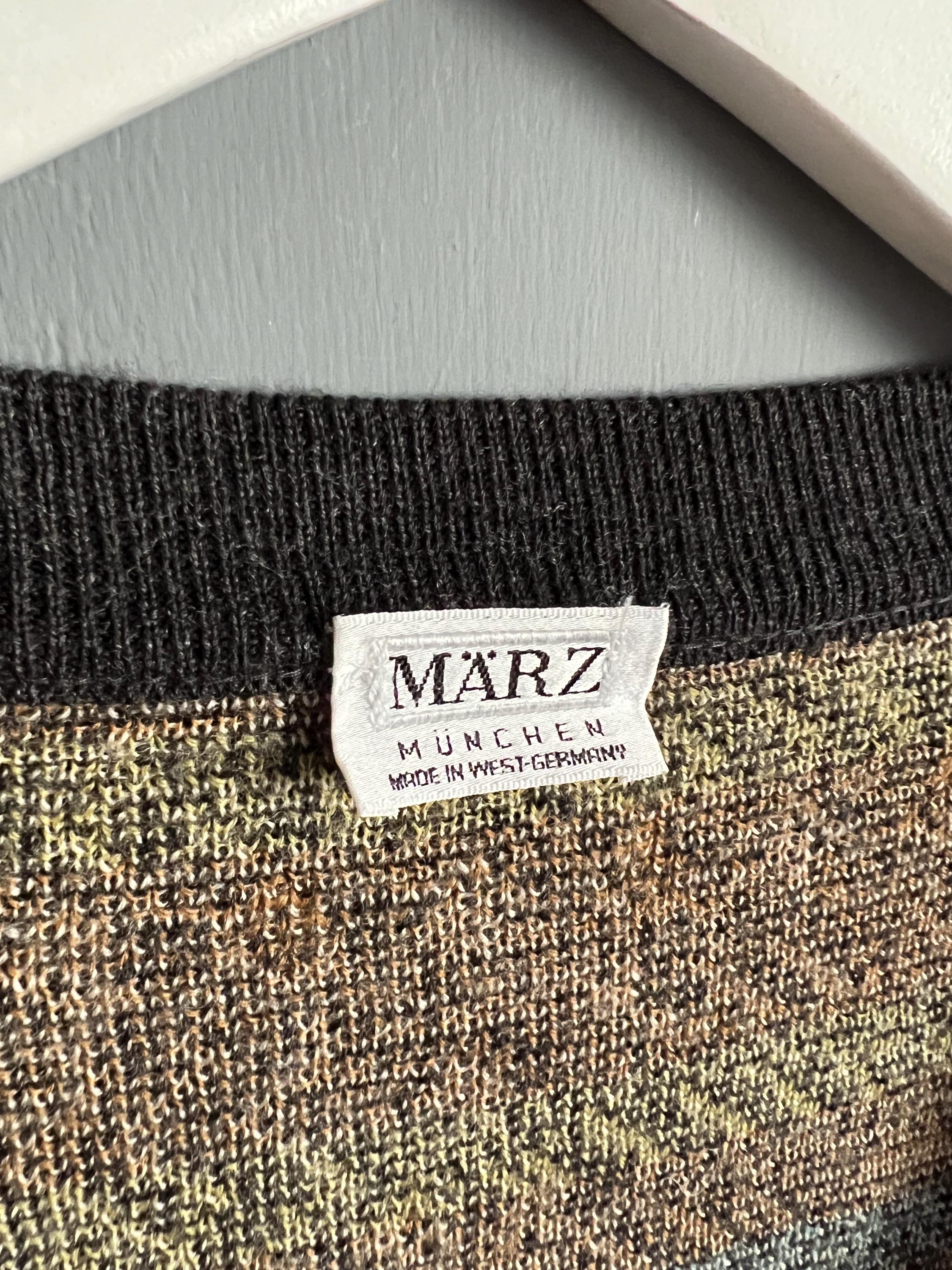 Vtg Marz Made in West Germany Wool Cardigan Graphite Gray Vtg Marz Made in West Germany Wool Cardigan Graphite Gray