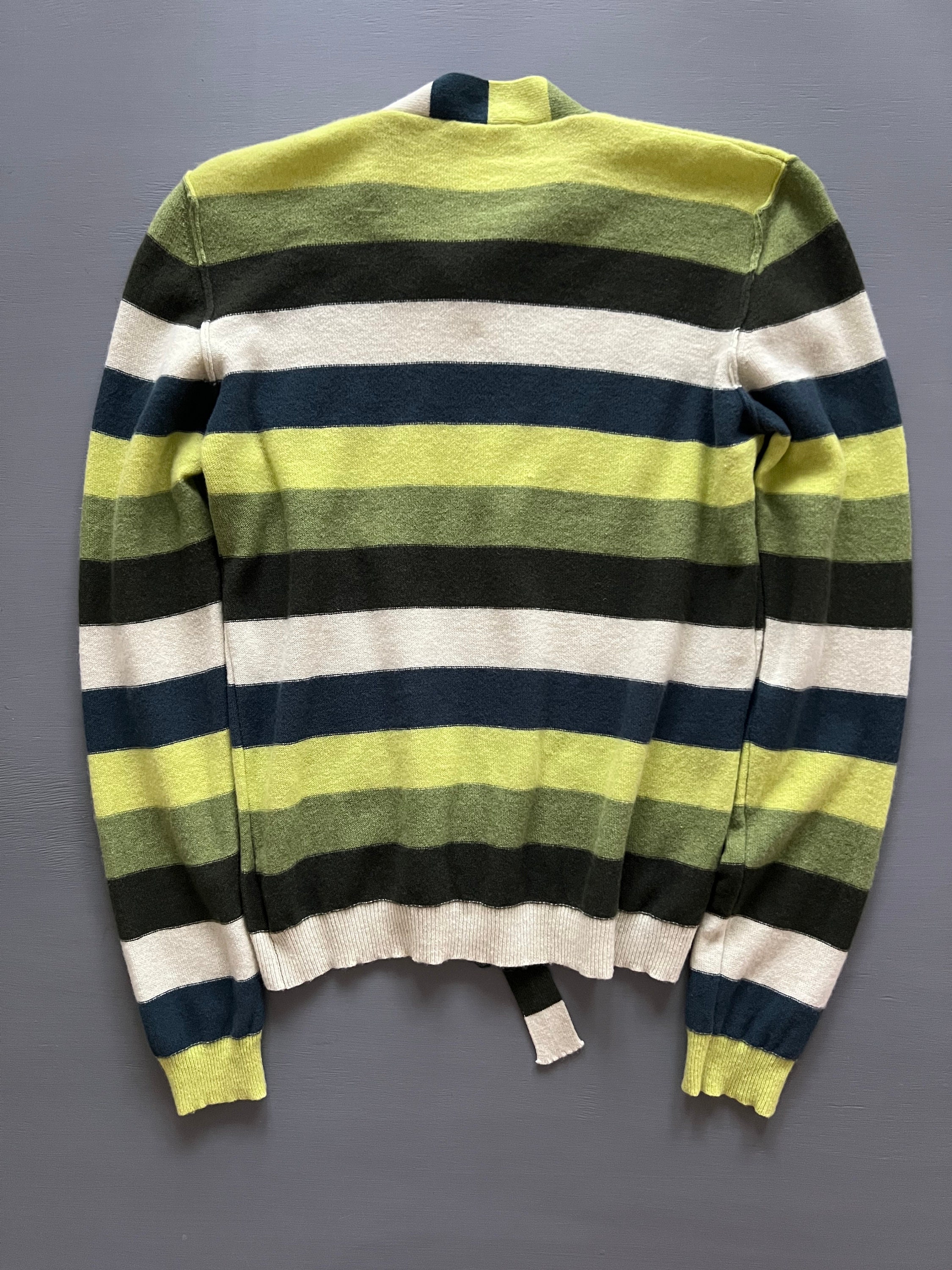 Vtg Sonia Rykiel Paris 100% Lambswool Top, Multicolor Striped