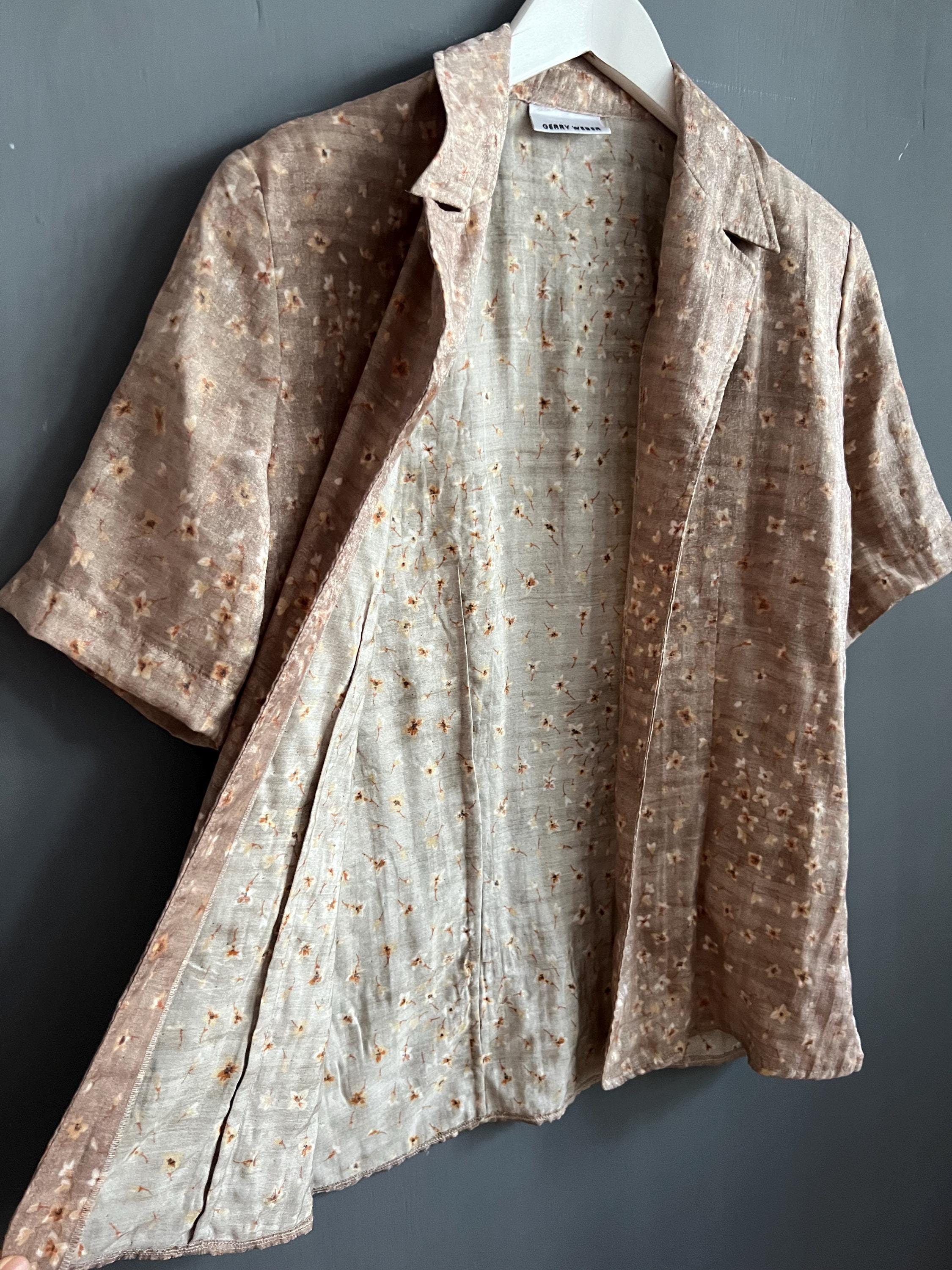 Blouse Gerry Weber Taille 38 – Motif Floral, Coupe Ballon (occasion Très Bon état)