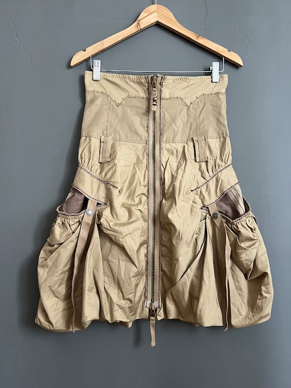Vtg 1990's Marithe Francois Girbaud Extra High Waist Layered