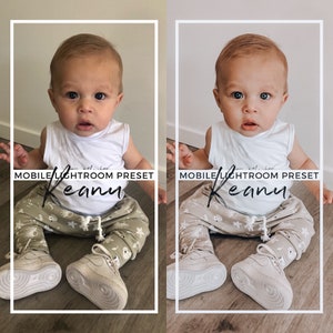 Mobile Lightroom preset