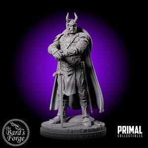 Marshall  Shineblade •Fighter •Knight •Sturm •3D Printed •28-32mm •Fantasy Tabletop Gaming •D&D •Dungeons and Dragons • Primal Collectibles