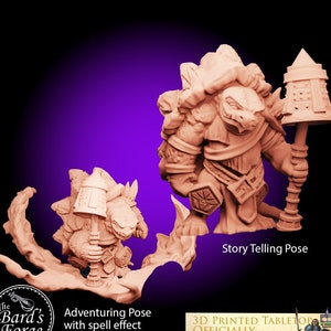 Turtlefolk Death Cleric Mage • Lost Adventures • Miniature • 3D Resin Printed 28-32mm • Tabletop Fantasy Gaming • D&D • Dungeons and Dragons