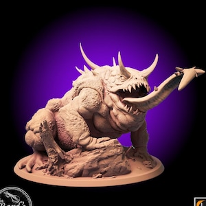 Giant Toad • Lord of the Print • Miniature • 3D RESIN Printed 28-32mm • Fantasy Tabletop Gaming • D&D • Dungeons and Dragons