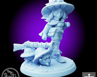 Mushgob • Goblin • Twin Goddess • Miniature • 3D Resin Printed 28-32mm • Tabletop Fantasy Gaming • D&D