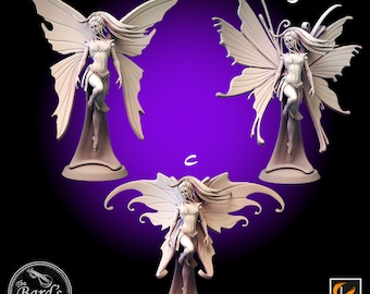 Fairy Pixies Fey • Lord of the Print • Miniature • 3D RESIN Printed 28-32mm • Terrain • Fantasy Tabletop Gaming • D&D