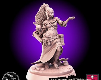 Pathfinder Water Fountain \u2013 Miniature 3D Resin Prints for 30mm Scale D&D Tabletop RPG