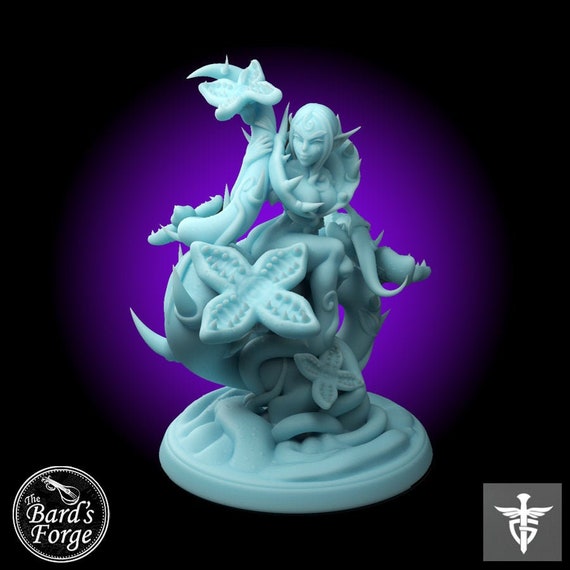 Alraune Female Spore Druid Forest Queen Mushroom Miniature 3D