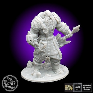 Frost Giant 3D RESIN MINI Printed 28-32mm Tabletop Fantasy Gaming D&D Pathfinder   Frostgrave The Wilds of Winter