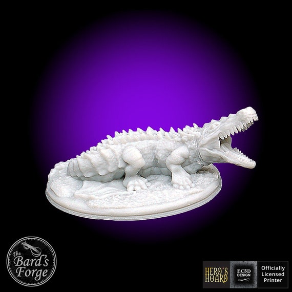 3pc Set Crocodiles Swamp Gator • Scorching Sands • 3D Printed 32