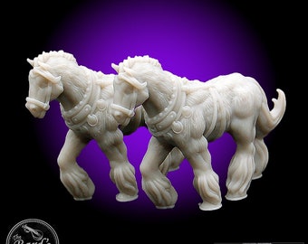 Printable Miniature Horse Dungeons