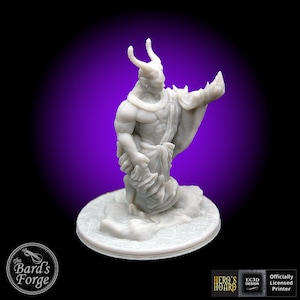 Efreeti Encounter Monster Mini 3D RESIN Printed 28-32mm Tabletop Fantasy Gaming DND Pathfinder Empire of the Scorching Sands