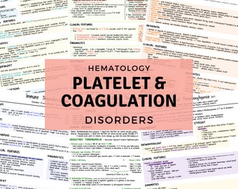Platelet & Coagulation Disorders