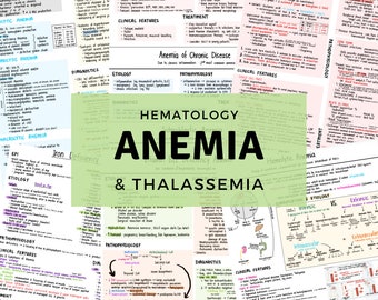 Anemia & Thalassemia