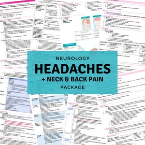 Headaches, Neck & Back Pain