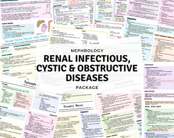 Renal Infectious, Cystic & Obstructive Diseases