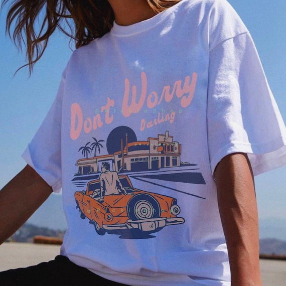 Tee Vintage Tee Oversized Tee | Etsy 