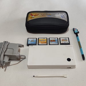 Tested ! Nintendo DSi *Box, Charger, Manual, Cloth, Case & Stylus* DS Light  Blue