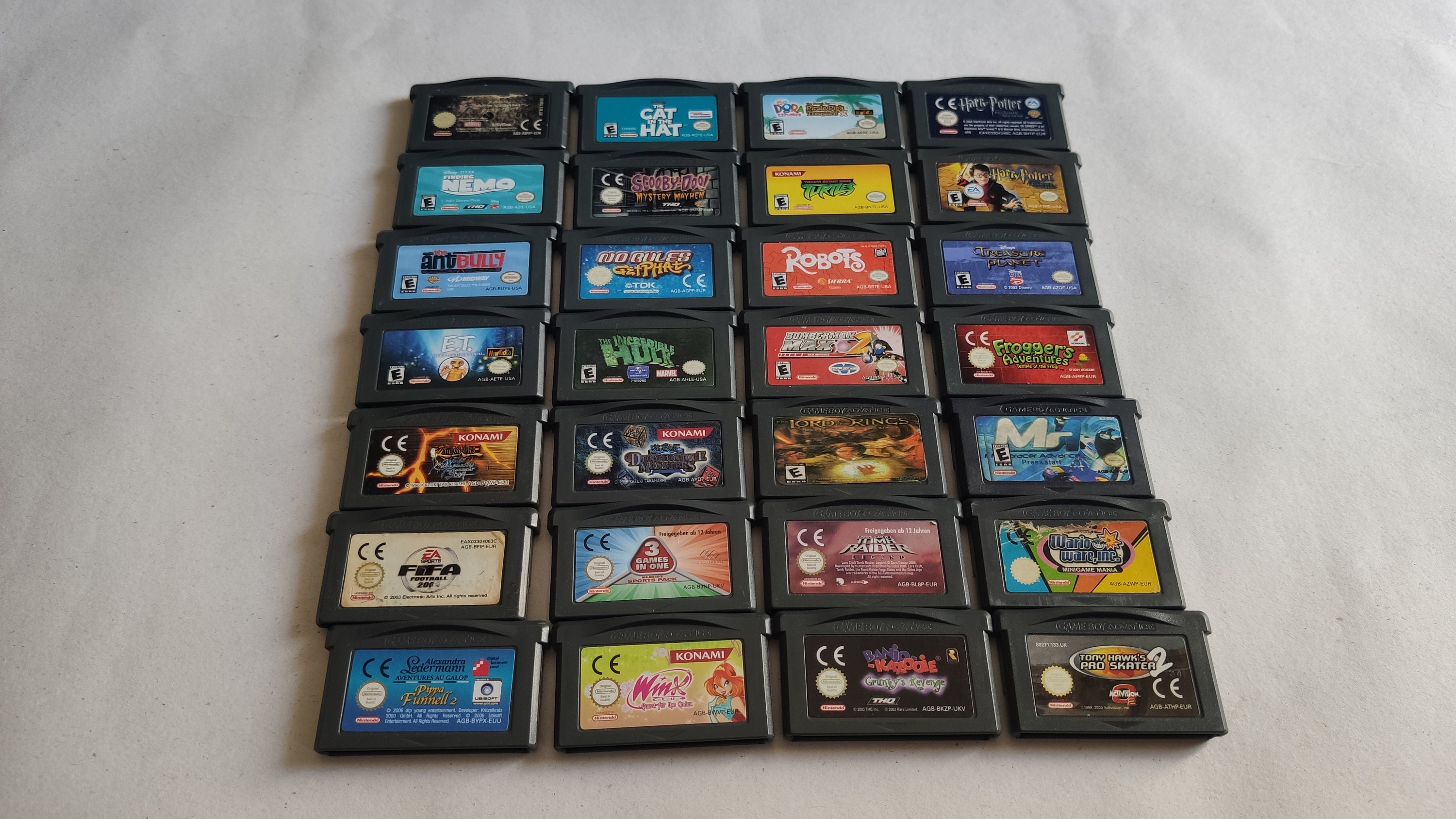 GAMEBOY Advance Classic Games Etsy