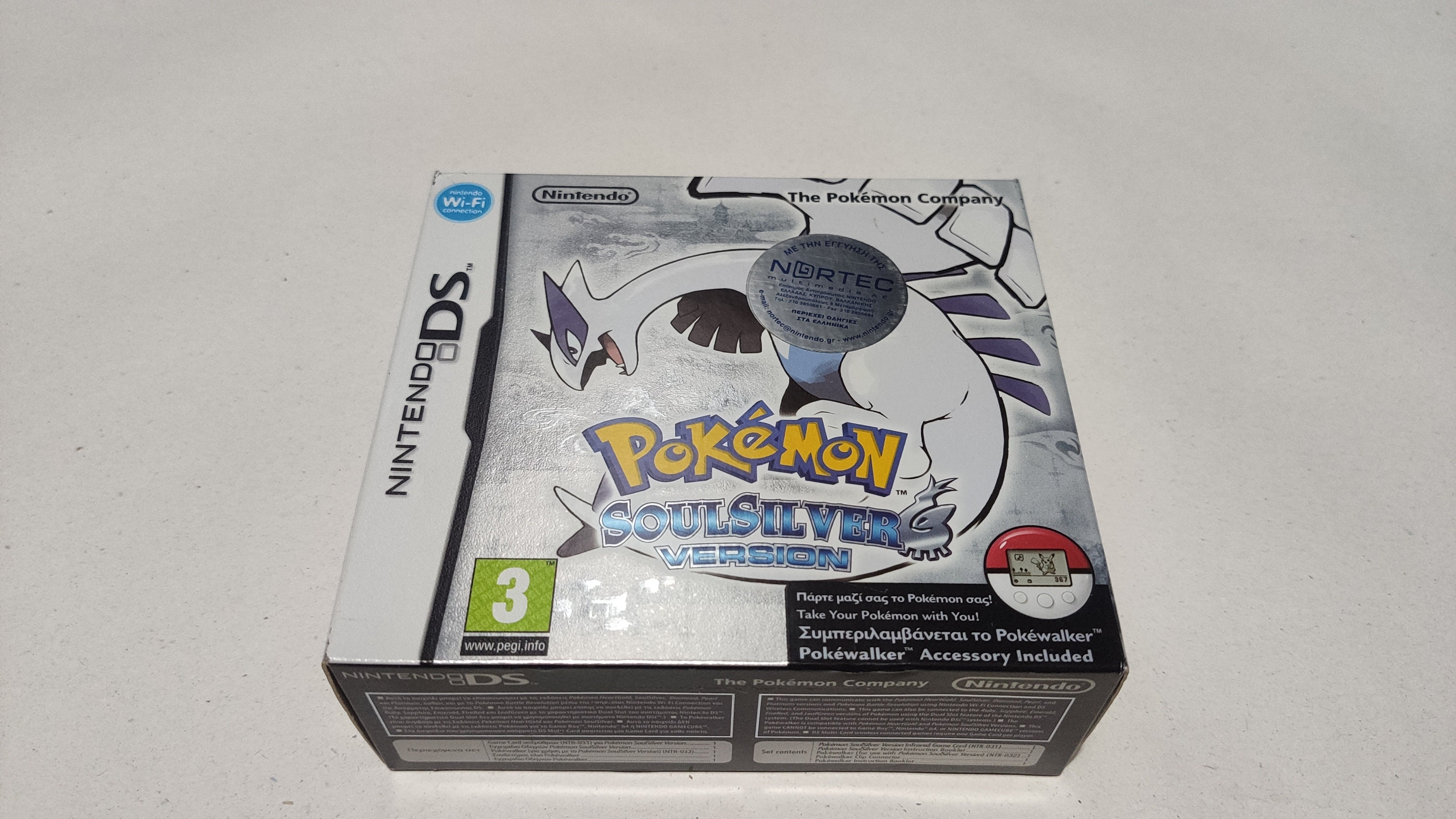 Pokemon: HeartGold Version (Nintendo DS) Authentic Complete Pokewalker Big  Box