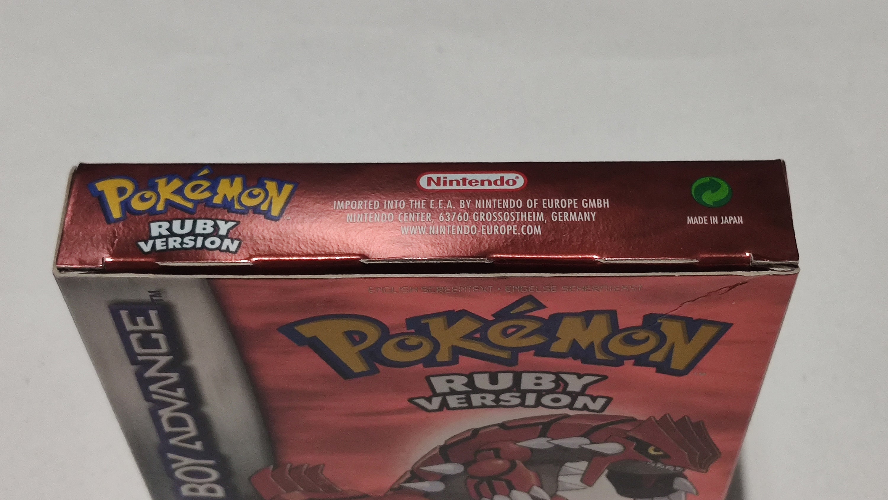 Pokemon Ruby Version game Boy Advance GBA Complete in Box Etsy