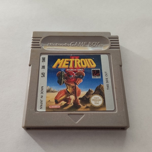 Metroid II: Return of Samus Nintendo Game Boy ENGLISH VERSION
