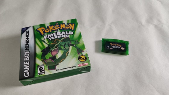 Pokemon Emerald Version for Gameboy Advance GBA SP Ds - Etsy