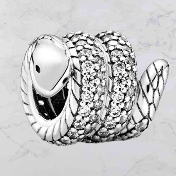 Snake Charm Bracelet Etsy