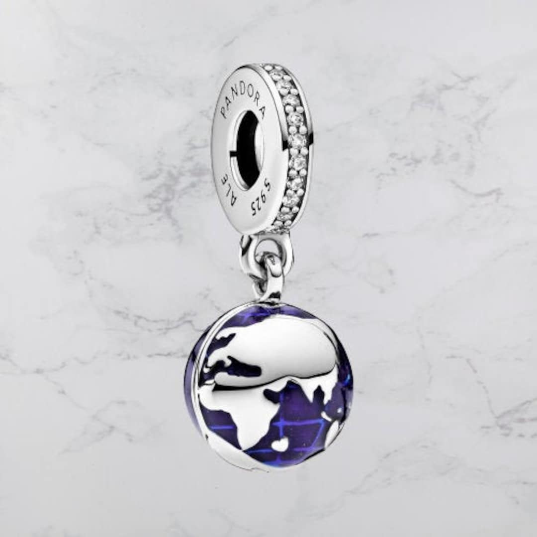 Pandora Charms Pandora UNICEF Blue Planet Dangle Charm -  Norway