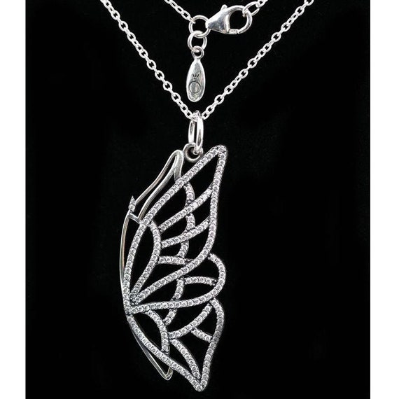 Butterfly necklace 2024 silver pandora