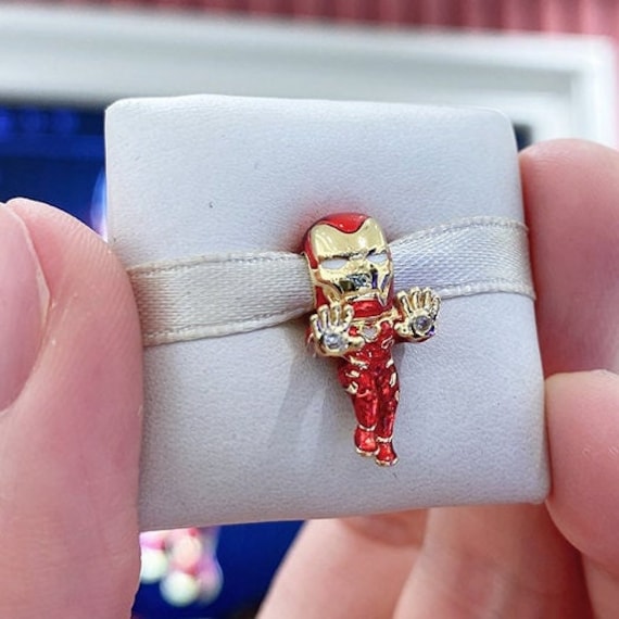 Iron man shop charm bracelet