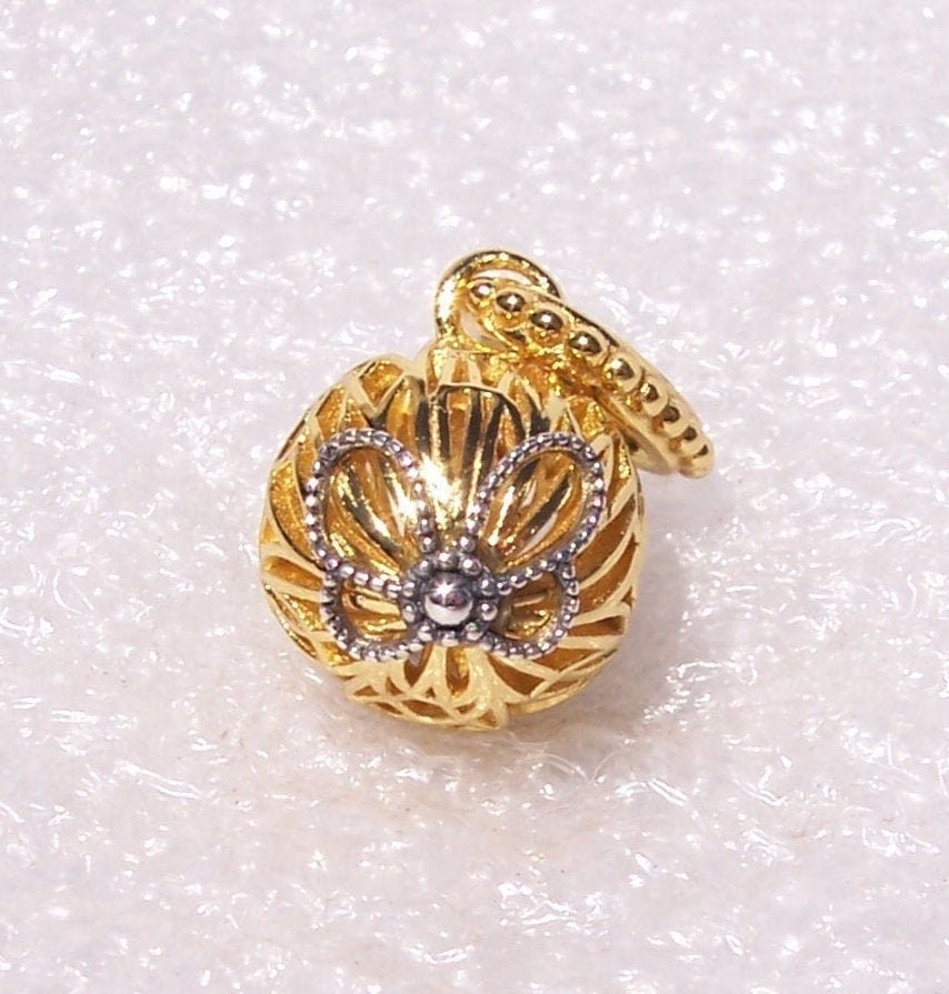 Pandora Charms Gold Shine Openwork 