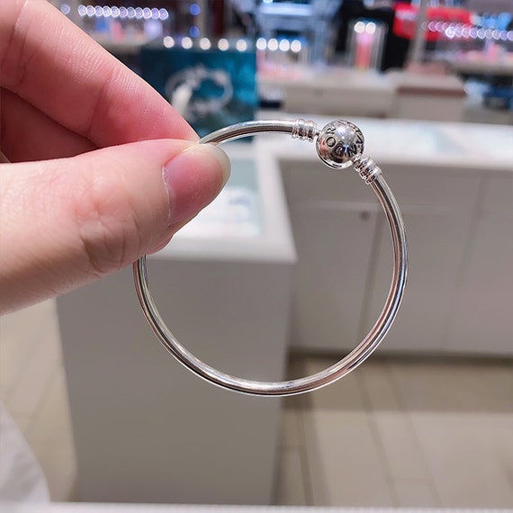 Pandora Sterling Silver Bangle Bracelet