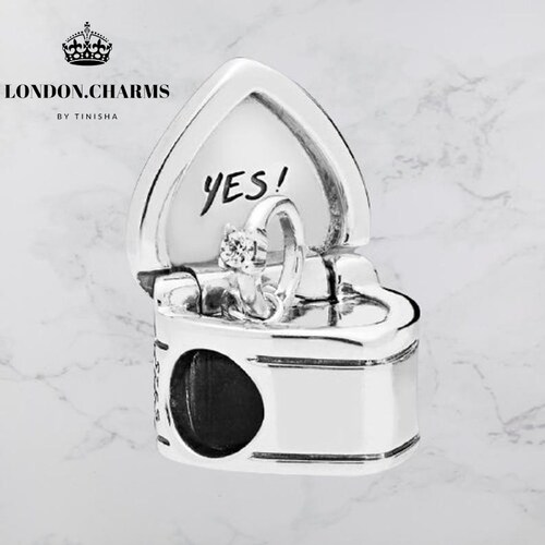 Pandora Charms for Bracelet Our Promise 