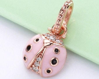 Pandora charms rose gold Lucky Pink 