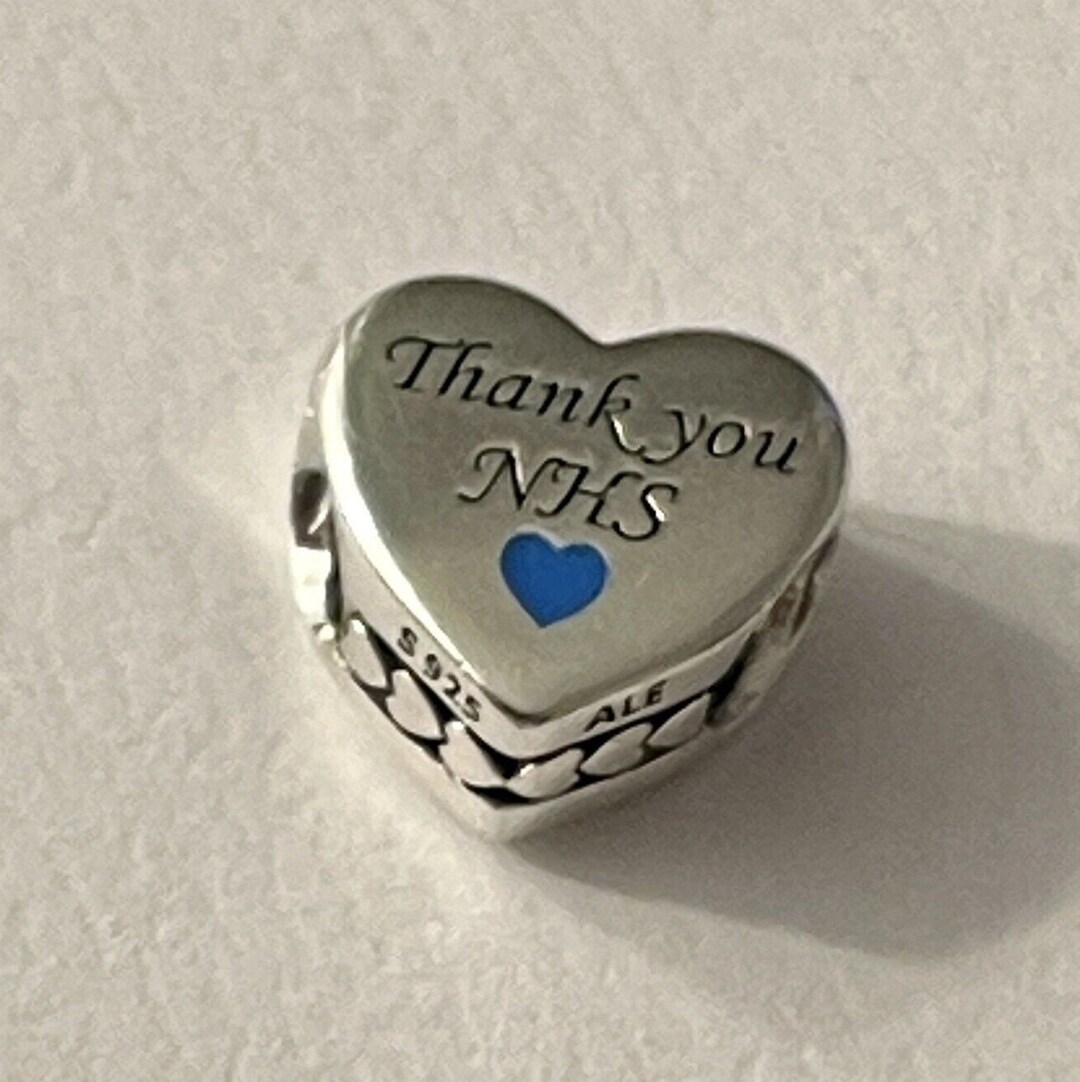 PANDORA Thank You NHS Charm Charms for Bracelet Charms Fit Etsy UK