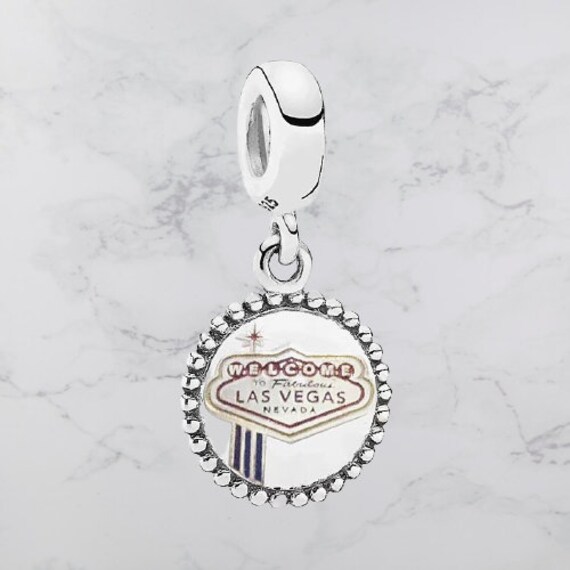 Famous Welcome to Las Vegas Nevada Sign Exclusive Pendants Pandora