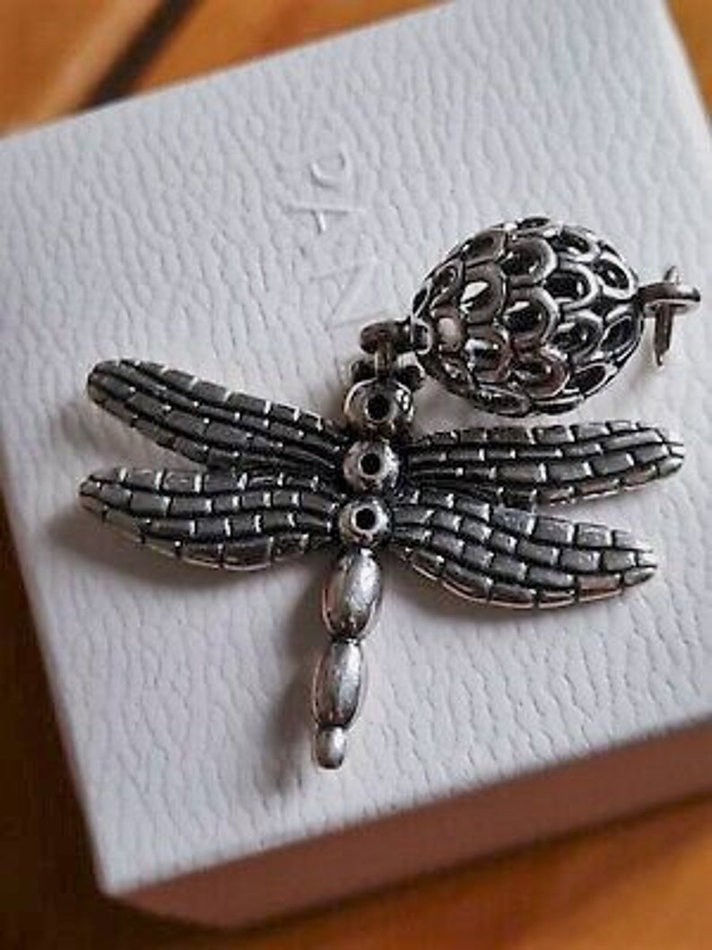 Pandora Charms Stunning Rare Dragonfly Sterling Silver S925 Etsy UK