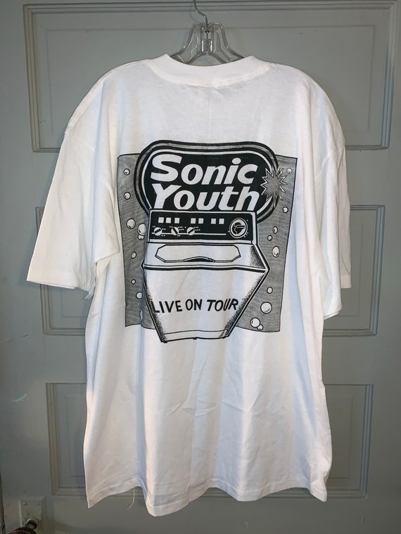 Vintage Sonic Youth Concert Band T-Shirt