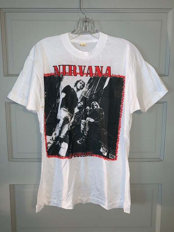 Vintage Nirvana In Utero Concert Band T-Shirt